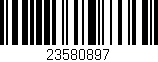 Código de barras (EAN, GTIN, SKU, ISBN): '23580897'