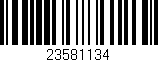 Código de barras (EAN, GTIN, SKU, ISBN): '23581134'