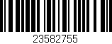 Código de barras (EAN, GTIN, SKU, ISBN): '23582755'
