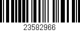 Código de barras (EAN, GTIN, SKU, ISBN): '23582966'