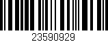 Código de barras (EAN, GTIN, SKU, ISBN): '23590929'