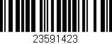 Código de barras (EAN, GTIN, SKU, ISBN): '23591423'
