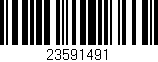 Código de barras (EAN, GTIN, SKU, ISBN): '23591491'