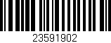Código de barras (EAN, GTIN, SKU, ISBN): '23591902'