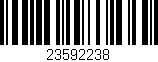 Código de barras (EAN, GTIN, SKU, ISBN): '23592238'