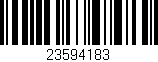 Código de barras (EAN, GTIN, SKU, ISBN): '23594183'