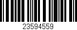 Código de barras (EAN, GTIN, SKU, ISBN): '23594559'