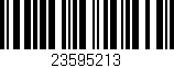 Código de barras (EAN, GTIN, SKU, ISBN): '23595213'