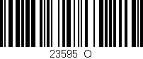 Código de barras (EAN, GTIN, SKU, ISBN): '23595_O'