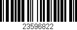 Código de barras (EAN, GTIN, SKU, ISBN): '23596822'