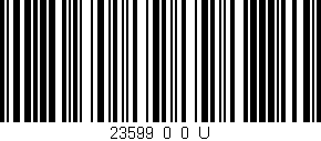 Código de barras (EAN, GTIN, SKU, ISBN): '23599_0_0_U'