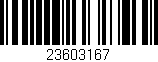 Código de barras (EAN, GTIN, SKU, ISBN): '23603167'