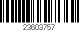 Código de barras (EAN, GTIN, SKU, ISBN): '23603757'