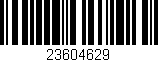 Código de barras (EAN, GTIN, SKU, ISBN): '23604629'