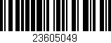 Código de barras (EAN, GTIN, SKU, ISBN): '23605049'