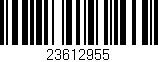 Código de barras (EAN, GTIN, SKU, ISBN): '23612955'