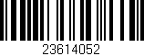 Código de barras (EAN, GTIN, SKU, ISBN): '23614052'