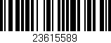 Código de barras (EAN, GTIN, SKU, ISBN): '23615589'
