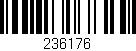 Código de barras (EAN, GTIN, SKU, ISBN): '236176'