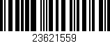 Código de barras (EAN, GTIN, SKU, ISBN): '23621559'