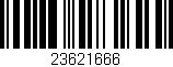 Código de barras (EAN, GTIN, SKU, ISBN): '23621666'