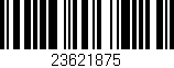 Código de barras (EAN, GTIN, SKU, ISBN): '23621875'