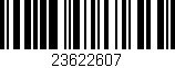 Código de barras (EAN, GTIN, SKU, ISBN): '23622607'