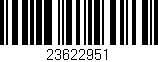Código de barras (EAN, GTIN, SKU, ISBN): '23622951'