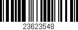 Código de barras (EAN, GTIN, SKU, ISBN): '23623548'
