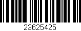 Código de barras (EAN, GTIN, SKU, ISBN): '23625425'