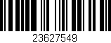 Código de barras (EAN, GTIN, SKU, ISBN): '23627549'