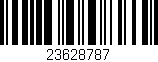Código de barras (EAN, GTIN, SKU, ISBN): '23628787'