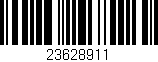 Código de barras (EAN, GTIN, SKU, ISBN): '23628911'