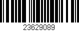 Código de barras (EAN, GTIN, SKU, ISBN): '23629089'