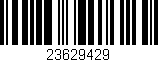 Código de barras (EAN, GTIN, SKU, ISBN): '23629429'