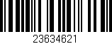Código de barras (EAN, GTIN, SKU, ISBN): '23634621'