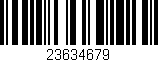 Código de barras (EAN, GTIN, SKU, ISBN): '23634679'