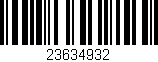 Código de barras (EAN, GTIN, SKU, ISBN): '23634932'