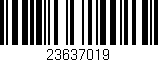 Código de barras (EAN, GTIN, SKU, ISBN): '23637019'