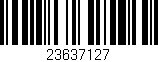 Código de barras (EAN, GTIN, SKU, ISBN): '23637127'