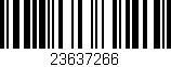 Código de barras (EAN, GTIN, SKU, ISBN): '23637266'
