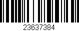 Código de barras (EAN, GTIN, SKU, ISBN): '23637384'
