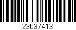 Código de barras (EAN, GTIN, SKU, ISBN): '23637413'