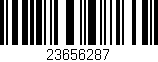 Código de barras (EAN, GTIN, SKU, ISBN): '23656287'