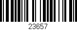 Código de barras (EAN, GTIN, SKU, ISBN): '23657'