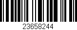 Código de barras (EAN, GTIN, SKU, ISBN): '23658244'