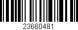 Código de barras (EAN, GTIN, SKU, ISBN): '23660481'