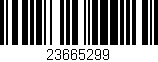 Código de barras (EAN, GTIN, SKU, ISBN): '23665299'