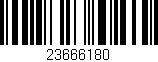Código de barras (EAN, GTIN, SKU, ISBN): '23666180'