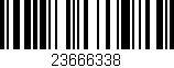 Código de barras (EAN, GTIN, SKU, ISBN): '23666338'